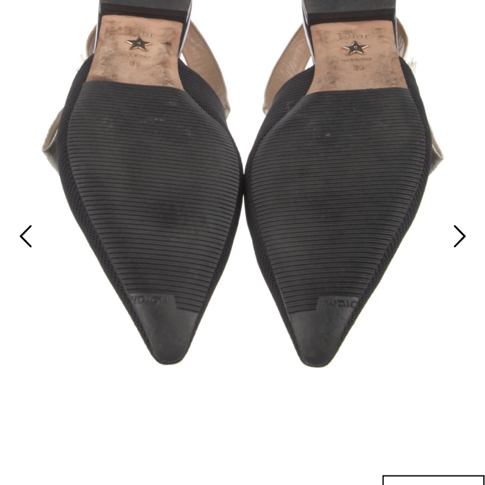 Christian Dior J’adore Printed Slingback Flats - Picture 5 of 5
